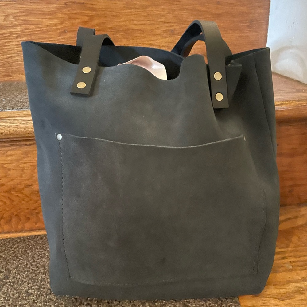 Portland Leather Peppercorn Tote Bag